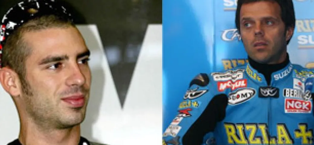 Capirossi e Melandri. C'è chi scende e c'è chi sale!