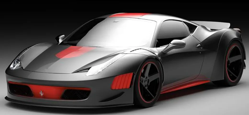 Ferrari F458 Curseive