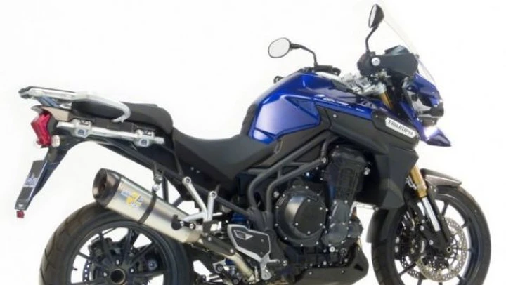 LeoVince SBK: terminale Factory R EVO II per Tiger Explorer 1200