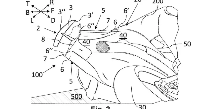 Aprilia potrebbe introdurre uno spoiler posteriore sulle moto stradali