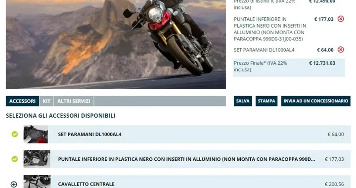 Suzuki apre al Web: configura moto e scooter on-line