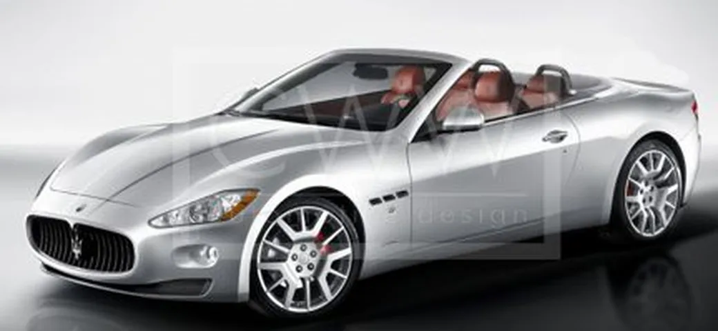 Maserati GranTurismo Spyder - photoshop