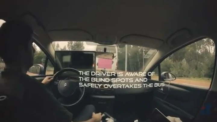 See Through System: l'automobile che precede diventa trasparente