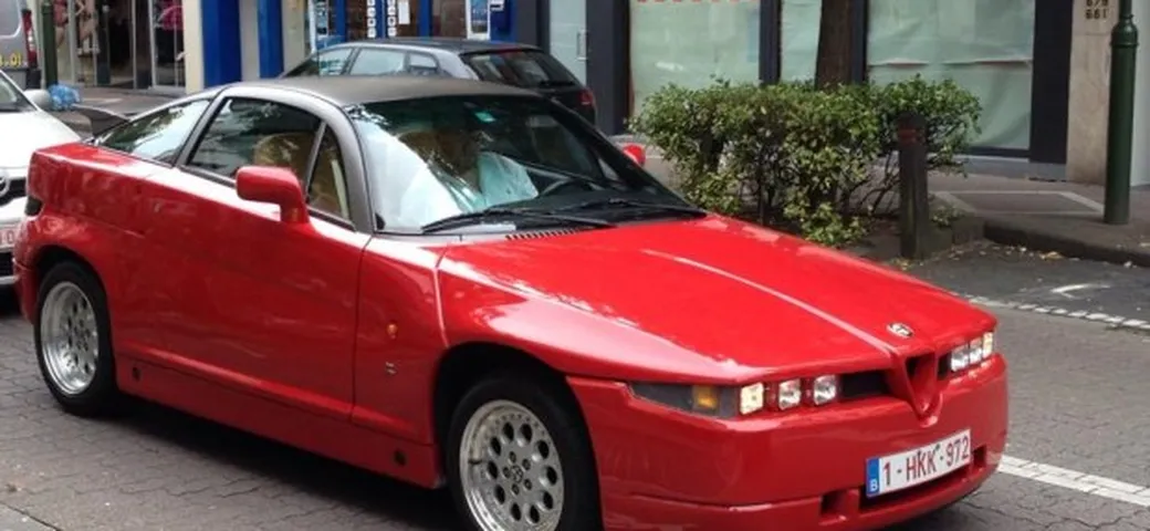 Alfa Romeo SZ: l'avvistamento di un nostro lettore