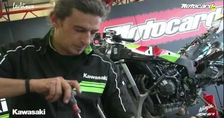 How to run a motorbike on a train track.