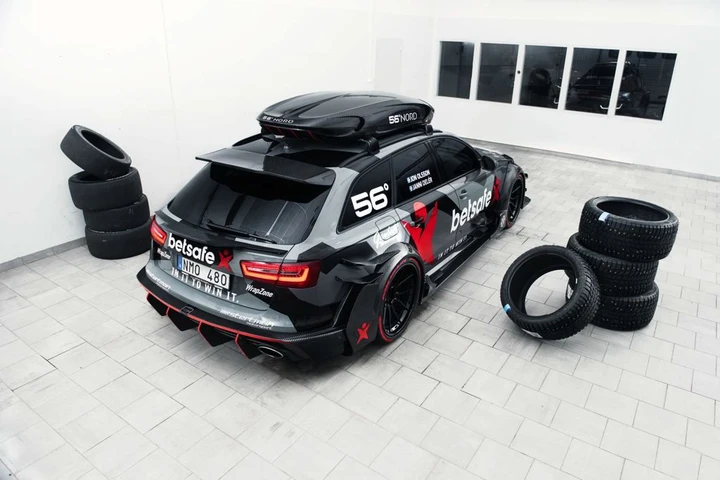 L'Audi RS6 di Jon Olsson