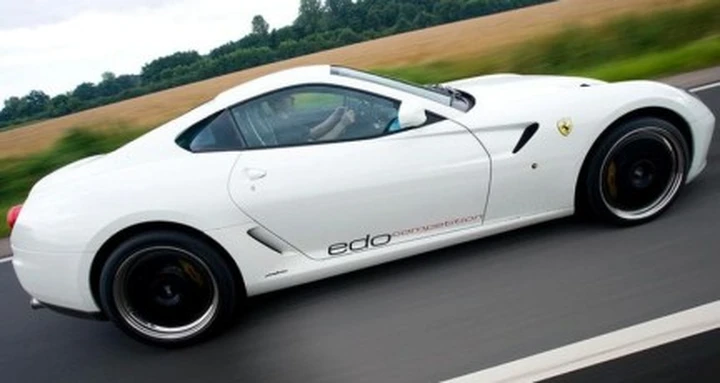 Una Ferrari 599 GTB bianca da Edo Competition ?