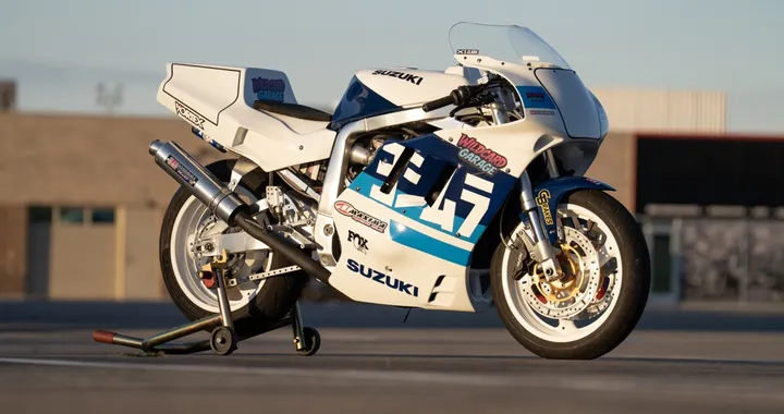 La Suzuki GSXR750M del ’92 è rinata. E ora fa tremare la pista