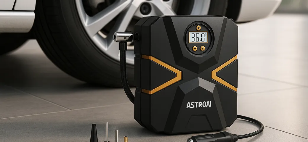 AstroAI S1 in offerta: il compressore portatile che semplifica la manutenzione a 19,98€