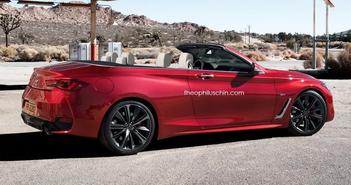 Render Infiniti Q60 Cabrio