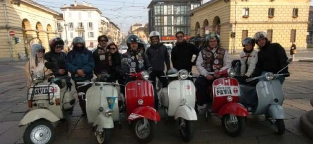 In Vespa al Rosa D'Inverno