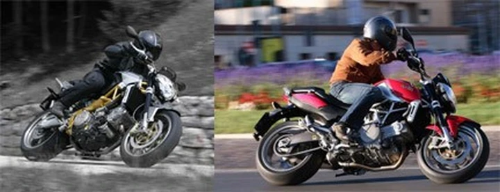 Prova stradale Aprilia Shiver e Mana
