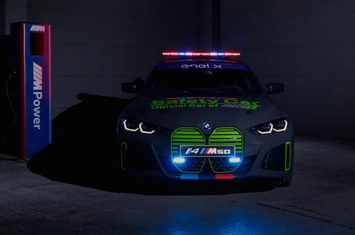 BMW i4 M50: la Safety Car elettrica per la MotoE