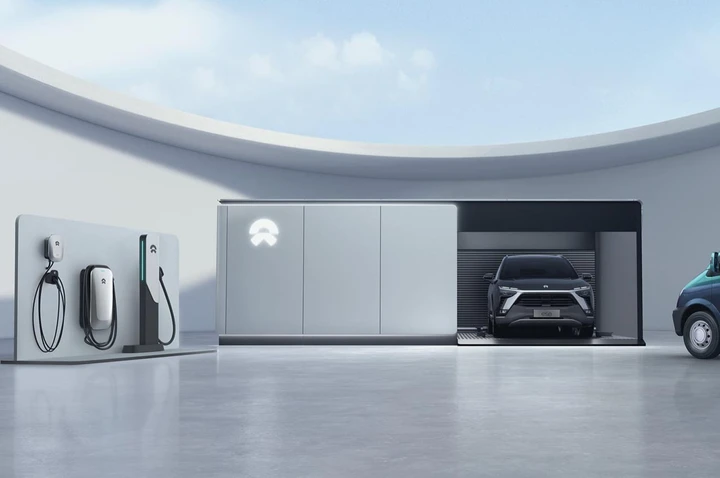Nio Power Swat: le stazioni di cambio batteria arrivano in Europa