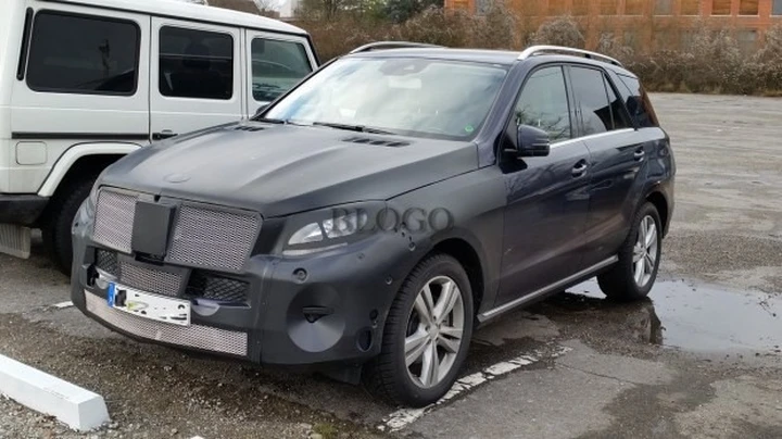 Mercedes GLE: le foto spia di un nostro lettore