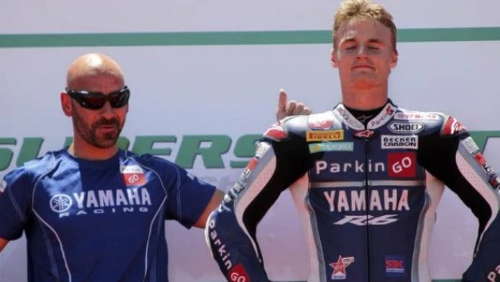 WSBK:  ParkinGo nel 2012 con Chaz Davies in sella ad una Ducati