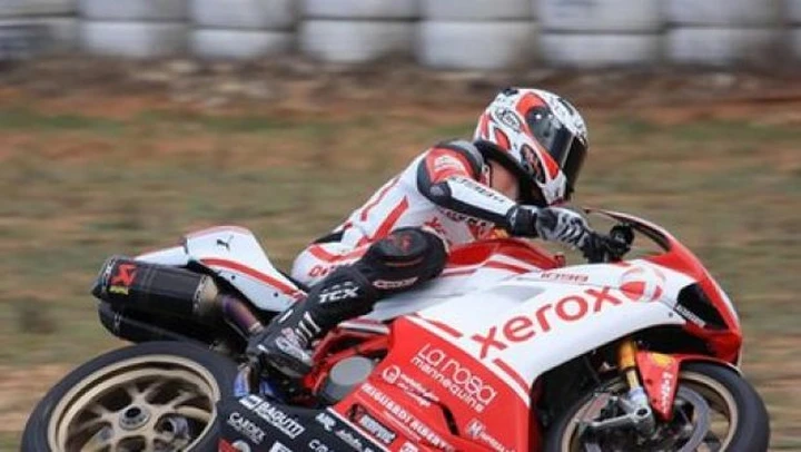 Michel Fabrizio, Simeon e Beretta in pista a Binetto