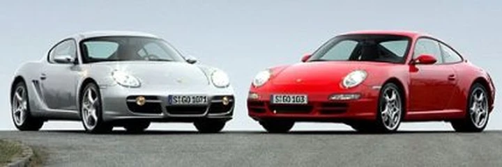 Porsche Carrera vs Cayman - lotta in famiglia