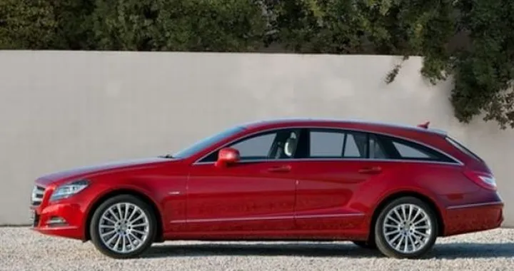 Mercedes CLS: ricostruzione grafica della Station Wagon