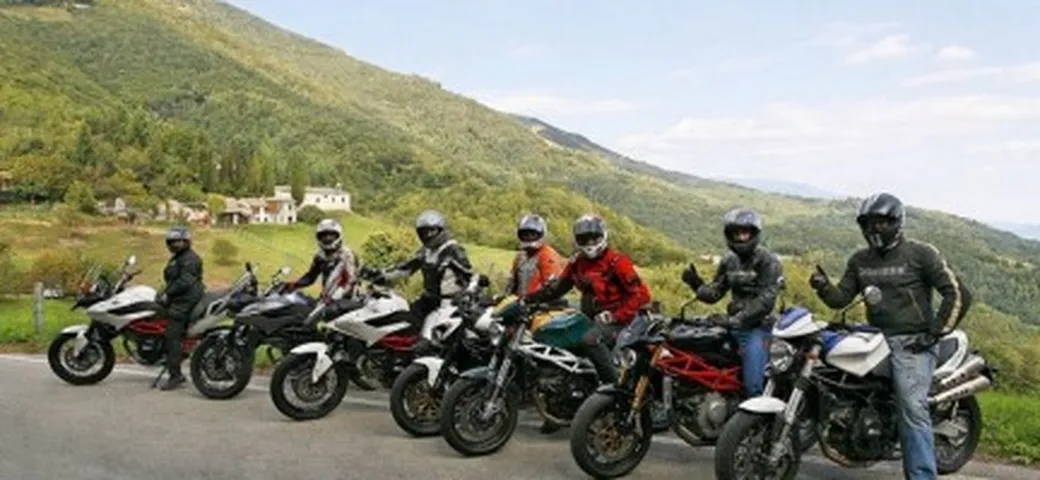 Moto Morini provate dal Motoclub Pompone