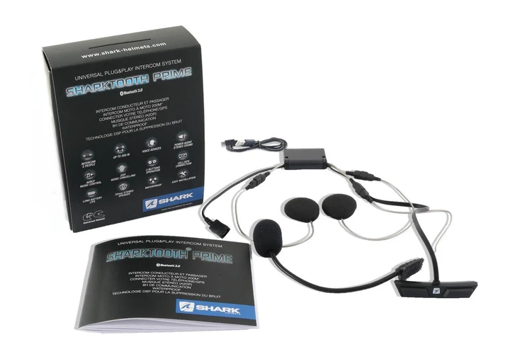 Sistema di comunicazione Sharktooth Prime con tecnologia Bluetooth 3.0