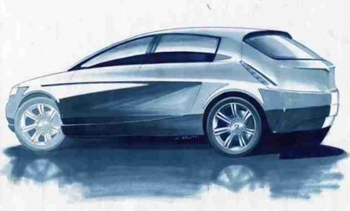 Lancia Delta 2007 - bozzetti dal Centro Stile