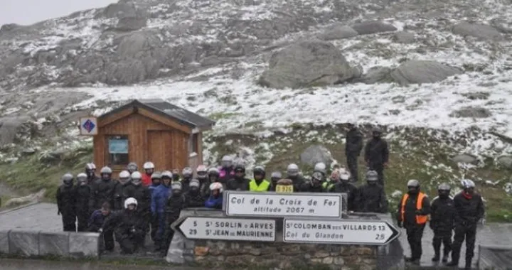 Foto del giorno: Tour alpino Italia-Francia