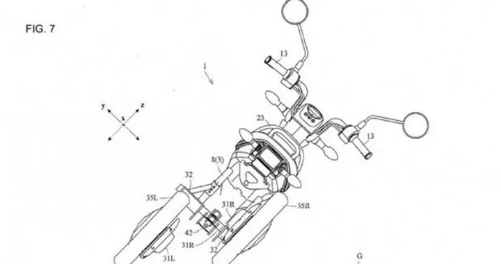 Yamaha: allo studio uno scooter elettrico a tre ruote con due ruote al posteriore