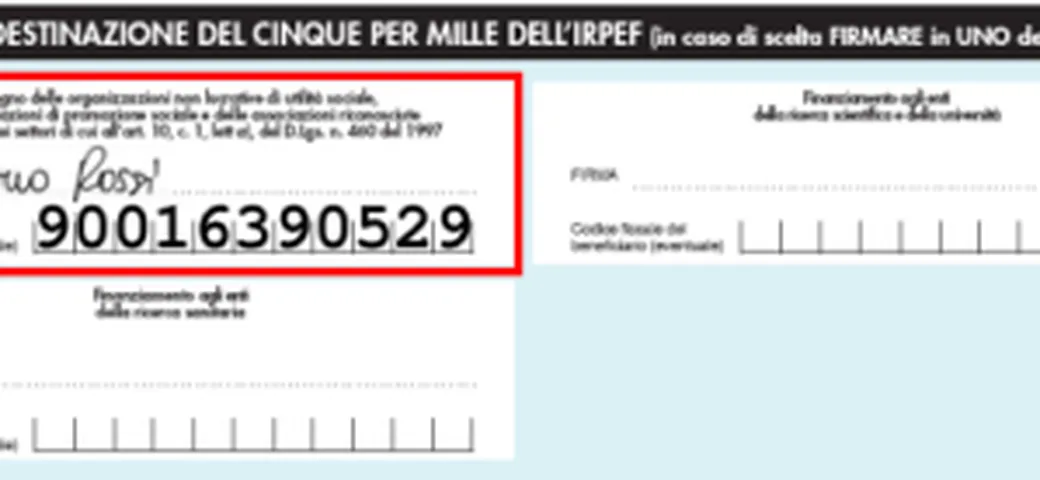 Sostieni l'A.M.I. con il 5 per mille