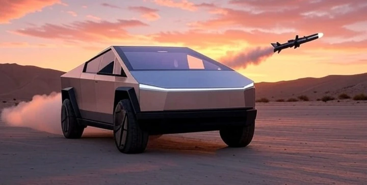 Brutta fine per i Tesla Cybertruck: ora sono bersaglio per i test missilistici
