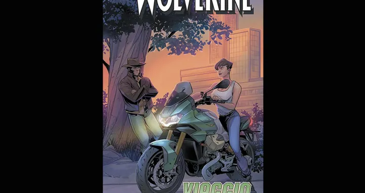 Moto Guzzi V100 Mandello in un fumetto Marvel