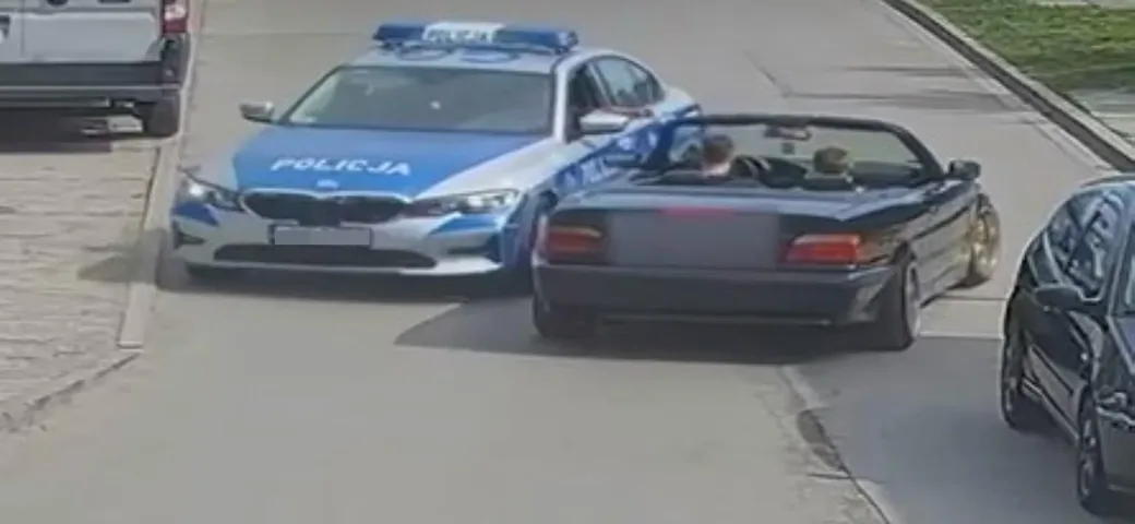 Instant Karma: fa il drifting ma incrocia la polizia [Video]