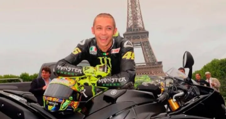 Rossi a Parigi per un evento Monster Energy