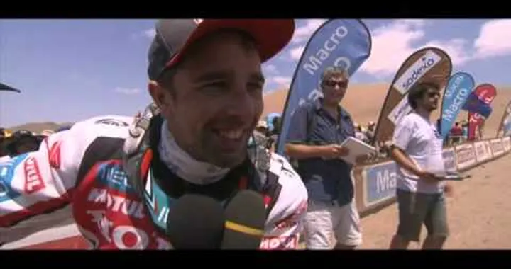 2014 Dakar Stage 12 - Team HRC