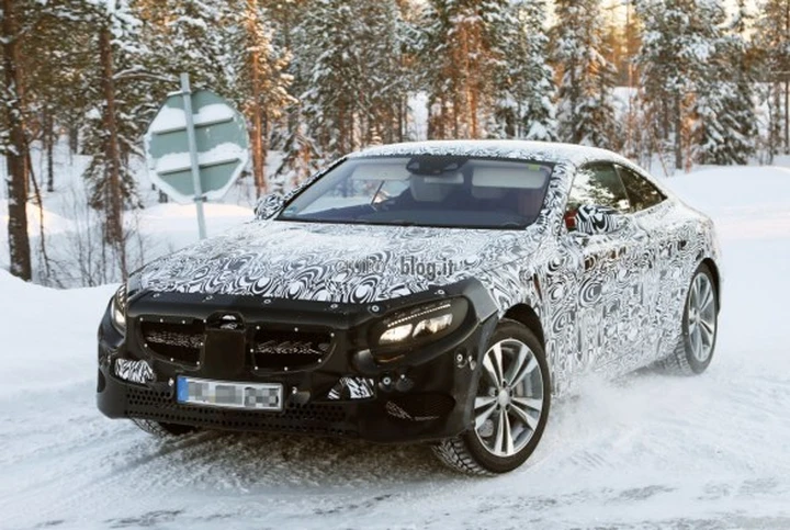 Mercedes Classe S Coupé: nuove Foto Spia