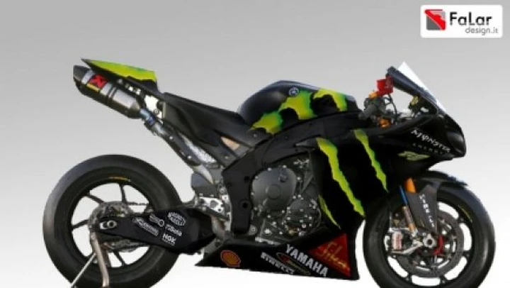 Monster sulle carene della Yamaha Superbike?