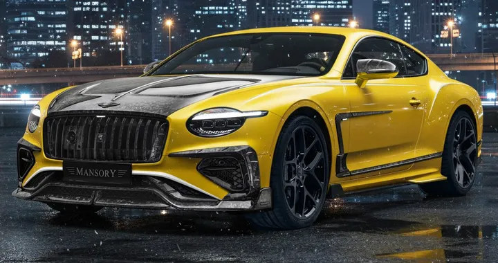 Mansory trasforma una Bentley in una “banana su ruote”: tuning che divide