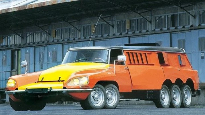 Citroen Centipede: la storia della macchina a 10 ruote