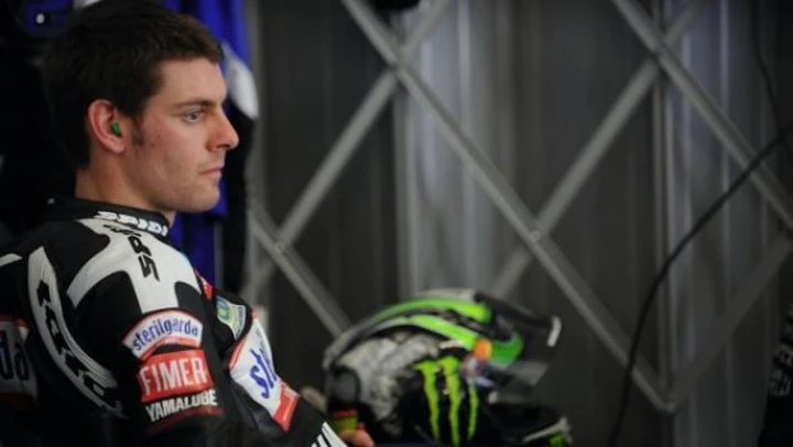 Cal Crutchlow conclude i primi test (bagnati) con la M1 MotoGP