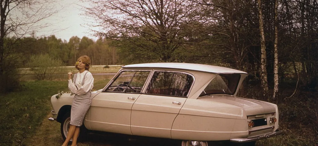 Citroen AMI 6: 60 anni per un'auto dal design insolito
