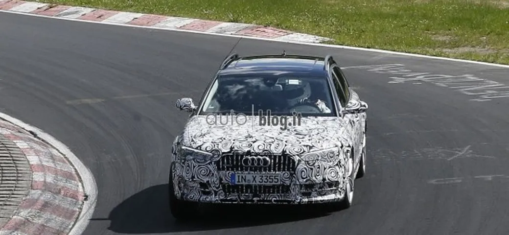 Audi A6 Allroad: foto spia dal Nurburgring