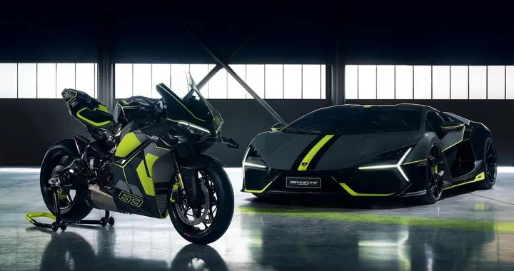 Arte e potenza in sella: la Ducati Panigale V4 Lamborghini è realtà