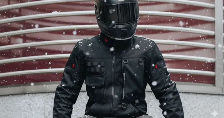 Inverno non ti temo con la giacca moto in offerta a meno di 100 euro