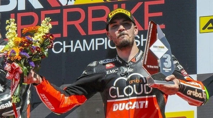 SBK Imola, Giugliano a podio: 