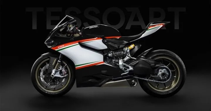 Ducati 1199 Superleggera Tricolore Nero by Tessoart