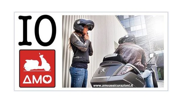 AMO, Assicurazione Moto Online per i clienti Peugeot Scooters