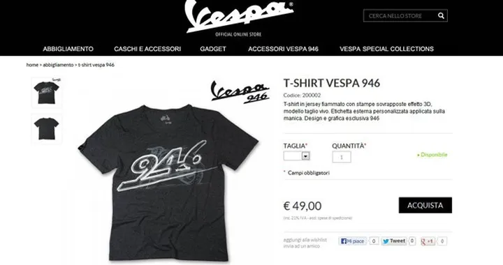 Apre Vespa Store
