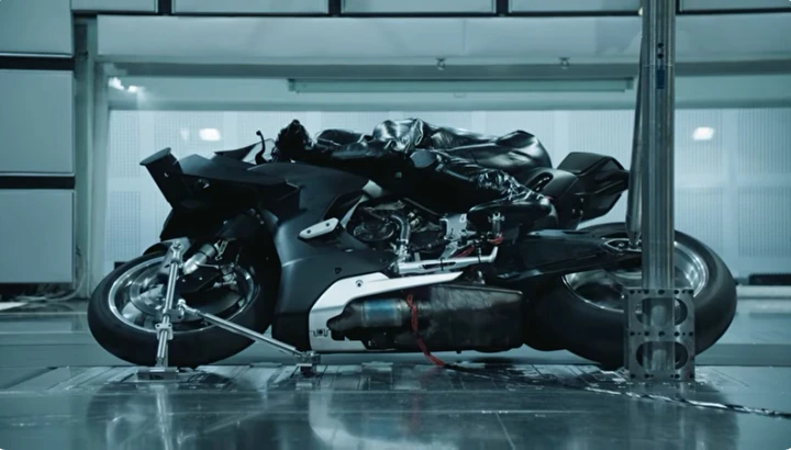 CFMOTO V4SR-RR: la superbike si perfeziona nella galleria del vento Pininfarina