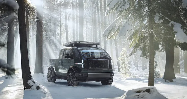 Canoo: il pick-up elettrico che diventa anche camper