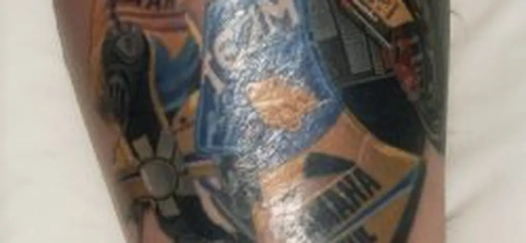 Foto del giorno: Valentino Rossi tattoo